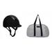 TuffRider Show Time Plus Protective Head Gear for Equestrian Riders with BONUM Helmet Bag with Assorted Color-6 5/8