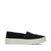 TOMS Women's Black Verona Slip-On Sneakers Shoes, Size 7.5