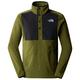 The North Face - Homesafe Snap Neck Fleece Pullover - Fleecepullover Gr S oliv