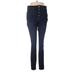 LC Lauren Conrad Jeans - High Rise: Blue Bottoms - Women's Size 6 - Dark Wash
