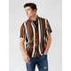 Mens Multicoloured Stripe Shirt