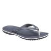 Zehentrenner CROCS "Crocband Flip", Herren, Gr. 48, blau (dunkelblau), Croslite, sportlich, Schuhe, Sommerschuh, Schlappen, Poolslides, Dianette, zum Baden