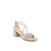 Women's Captivate Sandal by LifeStride in Beige Faux Leather (Size 9 M)