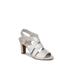 Women's Charlotte Pump by Life Stride® by LifeStride in Silver Fabric (Size 8 M)