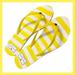 Kate Spade Shoes | Kate Spade New York Nassau Flip Flops | Color: White/Yellow | Size: 7