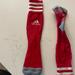 Adidas Accessories | Adidas Copa Zone Youth Soccer Socks Xs With Stripes | Color: Red | Size: Xs