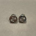 Gucci Jewelry | Gucci Interlocking G Silver Stud Earring | Color: Silver | Size: Os