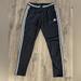 Adidas Pants & Jumpsuits | Adidas Climacool Womens Medium Black / White Track Pants Regular Rise Waist | Color: Black/White | Size: M