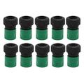 10-Pack Water Hose Quick Connect Fittings Plastic for DN20 Pipe - Easy-to-Use Agricultural Irrigation Supplies for Gardens