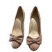 Kate Spade Shoes | Kate Spade Women's Size 9 Tan Leather 3" Closed Toe Heels | Color: Tan | Size: 9