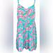 Lilly Pulitzer Dresses | Lilly Pulitzer Lobstah Roll Ardleigh Dress Size 2 Blue Pink Sleeveless Lobster | Color: Blue/Pink | Size: 2