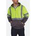 UTILITY PRO UHV425x-5X-BLKYLW Hi-Viz Sweatshirt,Ylw/Blk,Polymide,5XL