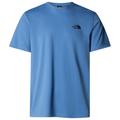 The North Face - S/S Simple Dome Tee - T-Shirt Gr S blau