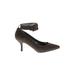 Audrey Brooke Heels: Gray Shoes - Women's Size 8