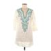 Spiaggia Dolce Casual Dress: Ivory Dresses - Women's Size Medium