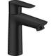 Waschtischarmatur HANSGROHE "Talis E" Armaturen Gr. H/T: 16,2 cm x 16,9 cm, schwarz (mattschwarz) Waschtischarmaturen