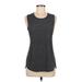 Lululemon Athletica Active Tank Top: Gray Activewear - Women's Size 8