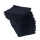 Grandes serviettes de salon en microcarence pour coiffeur serviette pour cheveux noir document