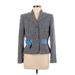 Liz Claiborne Jacket: Short Gray Jackets & Outerwear - Women's Size 8