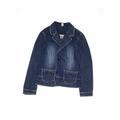 Old Navy Denim Jacket: Blue Print Jackets & Outerwear - Kids Girl's Size X-Large