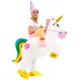 Costume de Nairobi Orn pour ixd'Halloween en Plein Air Ride On Rainbow Tail Taille Adulte Mignonne