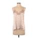 Cami NYC Sleeveless Blouse: Tan Tops - Women's Size X-Small