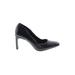 Alfani Heels: Pumps Stilleto Classic Black Print Shoes - Women's Size 7 - Almond Toe