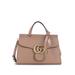 Gucci Leather Shoulder Bag: Tan Bags