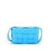 Bottega Veneta Leather Crossbody Bag: Blue Bags