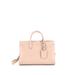 Saint Laurent Leather Tote Bag: Pink Bags