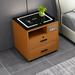 My Lux Decor 2 - Drawer Nightstand Wood in Brown | 20.86 H x 147.96 W x 18.5 D in | Wayfair 14:175#multifunctional