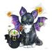 The Holiday Aisle® Halloween Pets VI - Wrapped Canvas Painting Paper | 12" H x 12" W x 1.25" D | Wayfair D7E2BE0CF9C14447B005A83B8262DC07