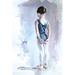 Gemma Violet First Day At Ballet by Aimee Del Valle - Wrapped Canvas Painting Canvas | 30" H x 20" W | Wayfair 54FBB7F4290943E5B830EB562316F7E0