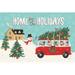 The Holiday Aisle® Holiday Travelers I - Graphic Art Canvas | 12" H x 18" W x 1.25" D | Wayfair 051F53B4B0A54482973E5DFB57C29402