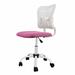 Inbox Zero Game Chair Upholstered/Mesh/Metal in Pink/Gray | 36.3 H x 22.4 W x 21.7 D in | Wayfair 00659F902F2344B585E3FA606FD82760