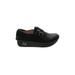 Alegria Flats: Loafers Platform Casual Black Solid Shoes - Women's Size 36 - Round Toe