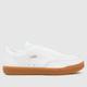 Nike court vintage premium trainers in white