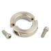 RULAND SP-23-SS Shaft Collar,Clamp,2Pc,1-7/16 In,303 SS