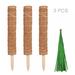 Coir Totem Pole- Coir Moss Totem Pole Coir Moss Stick for Creepers Plant Support Extension Climbing Indoor Plants