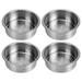 Electric Oven Oil Receiver Box Kitchen Supply Gadget Stainless Steel Stock Pot Soup Bowl 4 Pcs