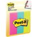 Post-it Page Markers #5223 7/8 in x 2-7/8 in (22.2 mm x 73 mm) Assorted Bright Colors [3 x 50ct Pads] [150 Sheets Total]