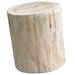 Round Tree Stump Stool Solid Wood Mini Small Desks Nightstand Table Stools Toddler