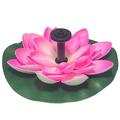 Fish Tank Decorations Garden Water Fountains Garden Decoration Fountain Outdoor Flowers Fountain Water Pump Lotus