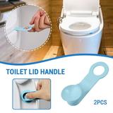 Lloopyting Clearance Bidet Attachment for Toilet Toilet Seat Cover Toilet Seat Cover Lifter Lid Bowl Seat Lift Handle Bathroom Soft Toilet Holder Cleaning Supplies Blue 13*6*4cm