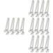 Grill Accesories Ice Accessories 16 Pcs Stainless Steel Palm Clip Multifunction Tongs Silicone for Cooking Delicate Food