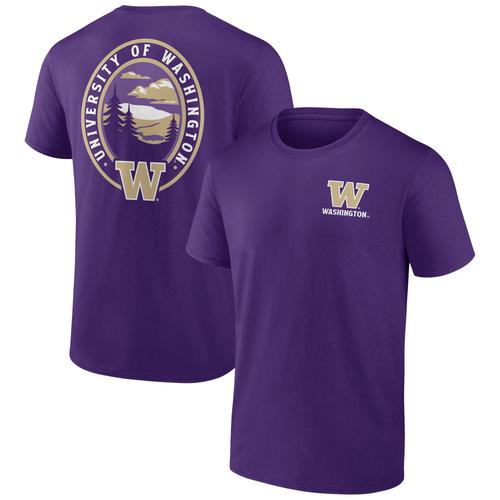 Washington Huskies Staycation Fanatics T-Shirt für Herren, Violett