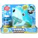 Kid Galaxy non-stop fun motorized handheld shark bubble blower with 4 ounce premium bubble solution for kids at age 3 and up