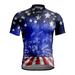 Reduce! Plus Size MIARHB men s Short Sleeve Cycling Jersey 3D Printing Elastic Tight Top Dark Blue XXXXXL