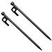 Cast Iron Inflatable Tents for Camping Canopy Stakes Pegs 2 Pcs Heavy Ground Nail Accessories Fixing
