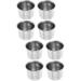 8 Pcs Spice Jar Condiment Bottles Kitchen Set Utensil Dipping Cups Jars for Spices